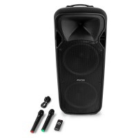 FT212LED MK2 portatīvā skaņas sistēma 2x 12" 1400W
