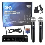 DNA DJ DUAL VOCAL bezvadu vokālie mikrofoni
