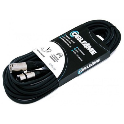 CABLE4ME signāla mikrofona kabelis XLR/XLR 10m