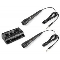 AV430B Karaoke Microphone Controller Black