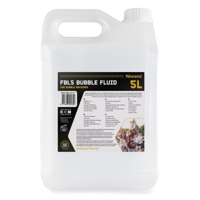 beamZ FBL5 burbuļu šķidrums 5L beamZ FBL5 burbuļu šķidrums 5L