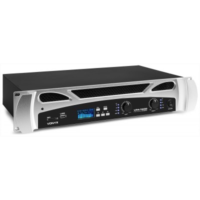VPA1500 PA Amplifier 2x 750W Media Player with BT