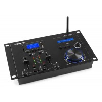 Vonyx STM3400 2 kanālu mikšeris ar skrāpēšanas funkciju