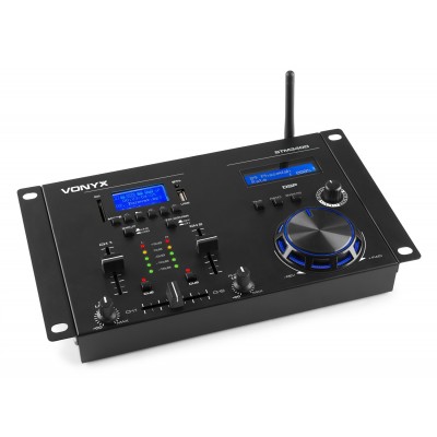 Vonyx STM3400 2 kanālu mikšeris ar skrāpēšanas funkciju