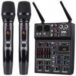DNA MIXMIC 2 audio mikseris USB Bluetooth + bezvadu mikrofonu komplekts DNA MIXMIC 2 audio mikseris USB Bluetooth + bezvadu mikrofonu komplekts
