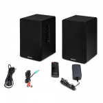 KS01 aktīvais grāmatu plaukta skaļruņu komplekts, 80 W, melns KS01 aktīvais grāmatu plaukta skaļruņu komplekts, 80 W, melns