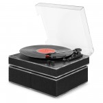 Tupelo plates atskaņotāja komplekts BT ar 2 skaļruņiem, melns