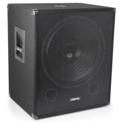 SWA18 PA aktīvais zemfrekvences skaļrunis 18" / 1000W SWA18 PA aktīvais zemfrekvences skaļrunis 18" / 1000W