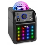 SBS50B-PLUS karaoke komplekts melns ar LED gaismas efektiem