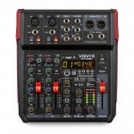 VM-KG06 mūzikas mikseris 6 kanālu BT/DSP/USB ieraksts