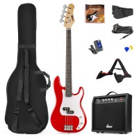 GigKit Bass Guitar Pack Red