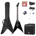 GigKit Electric Guitar Pack Rock Style Black