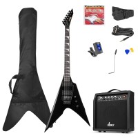 GigKit Electric Guitar Pack Rock Style Black