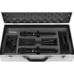 PD632H 2x 20 kanālu digitālā UHF bezvadu mikrofonu sistēma ar 2 mikrofoniem