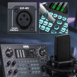 DNA SC TWO ārējā skaņas karte digitālā, ar baterijām darbināma Bluetooth audio saskarne DSP USB-C Phantom 15 skaņas efektu tiešraides straumēšanai DNA SC TWO ārējā skaņas karte digitālā, ar baterijām darbināma Bluetooth audio saskarne DSP USB-C Phantom 15 skaņas efektu tiešraides straumēšanai
