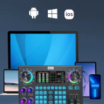 DNA SC TWO ārējā skaņas karte digitālā, ar baterijām darbināma Bluetooth audio saskarne DSP USB-C Phantom 15 skaņas efektu tiešraides straumēšanai DNA SC TWO ārējā skaņas karte digitālā, ar baterijām darbināma Bluetooth audio saskarne DSP USB-C Phantom 15 skaņas efektu tiešraides straumēšanai