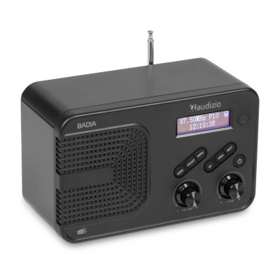 Badia DAB+ radio ar akumulatoru, melns