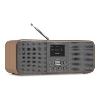 Bucine Stereo interneta radio ar DAB+, tumši pelēks