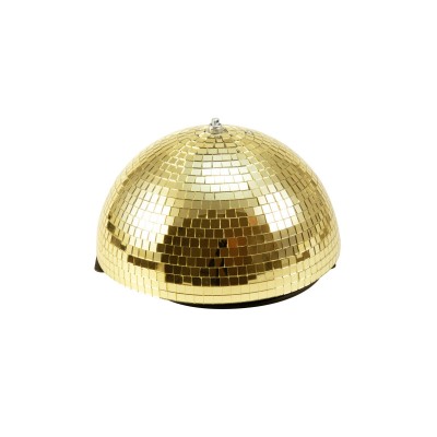 EUROLITE Half Mirror Ball 30cm zelta motorizēta