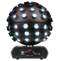 LIGHT4ME LED SPHERE 5x18W RGBWA-UV gaismas efekts LED dinamisks apgaismojums pasākumam