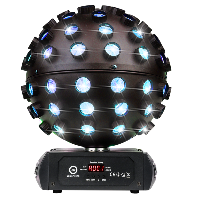LIGHT4ME LED SPHERE 5x18W RGBWA-UV gaismas efekts LED dinamisks apgaismojums pasākumam LIGHT4ME LED SPHERE 5x18W RGBWA-UV gaismas efekts LED dinamisks apgaismojums pasākumam