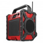 Temi-XL Darbavietas DAB/FM radio ar akumulatoru, sarkans
