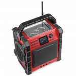 Temi-XL Darbavietas DAB/FM radio ar akumulatoru, sarkans