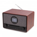 Lucca Interneta radio ar DAB+ un CD atskaņotāju (tumšs koks) Lucca Interneta radio ar DAB+ un CD atskaņotāju (tumšs koks)