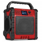Temi-XL Darbavietas DAB/FM radio ar akumulatoru, sarkans
