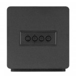 BS20 aktīvais grāmatu plaukta skaļruņu komplekts ar akumulatoru, antracīta krāsā