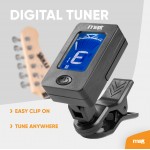 MAX GigKit elektrisko ģitāru komplekts melns