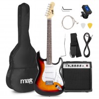 GigKit elektriskā ģitāras paka Sunburst
