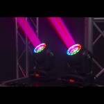 Panther 60R LED stara kustīgā galva ar gredzenu Panther 60R LED stara kustīgā galva ar gredzenu
