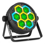 Beamz BT420 vieglais Par 7x 10W + SMD Combi Effect gaismas efekts Beamz BT420 vieglais Par 7x 10W + SMD Combi Effect gaismas efekts