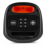Track160 ballīšu skaļrunis ar LED
