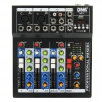 DNA MIX 4 analogais audio mikseris USB MP3 4 kanāli