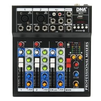 DNA MIX 4 analogais audio mikseris USB MP3 4 kanāli