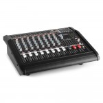 Vonyx AM8A 8 kanālu mikšerpults ar pastiprinātāju DSP/BT/SD/USB/MP3
