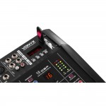 Vonyx AM8A 8 kanālu mikšerpults ar pastiprinātāju DSP/BT/SD/USB/MP3