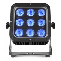 beamZ StarColor72 LED apgaismojums 9x 8W IP65 RGBW 