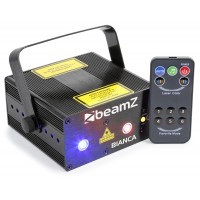BeamZ Bianca Double Laser 330mW RGB Gobo IRC Lazeris