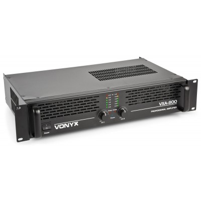 Vonyx PA pastiprinātājs VXA-800 II 2x 400W Vonyx PA pastiprinātājs VXA-800 II 2x 400W