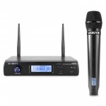 Vonyx WM61 bezvadu mikrofons UHF 16Ch ar 1 rokas mikrofonu Vonyx WM61 bezvadu mikrofons UHF 16Ch ar 1 rokas mikrofonu