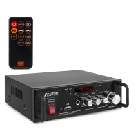 AV344 karaoke pastiprinātājs MP3 ar akumulatoru