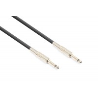 CX355-3 ģitāras kabelis 6,3 mm mono - 6,3 mm mono, 3 m melns