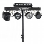 LIGHT4ME T-BAR LASER STROBE LED PAR DERBY UV IR multiefekts
