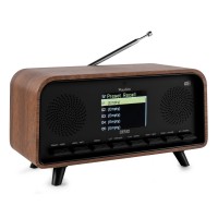 Desio DAB radio tumšā koka krāsā