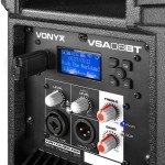 Vonyx VSA08BT Bi-amplified Aktīvais skaļrunis 8" 250W BT/MP3