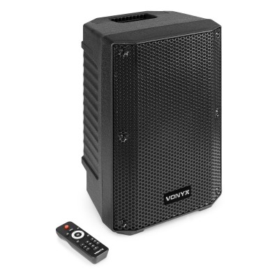 Vonyx VSA08BT Bi-amplified Aktīvais skaļrunis 8" 250W BT/MP3