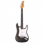 Rebel ST elektriskā ģitāra (Metallic Black) Rebel ST elektriskā ģitāra (Metallic Black)
